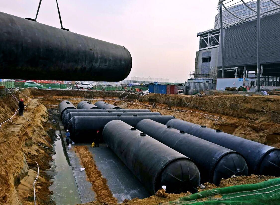 雨水收集地埋蓄水池能承重多少，不能放置到道路下方嗎？